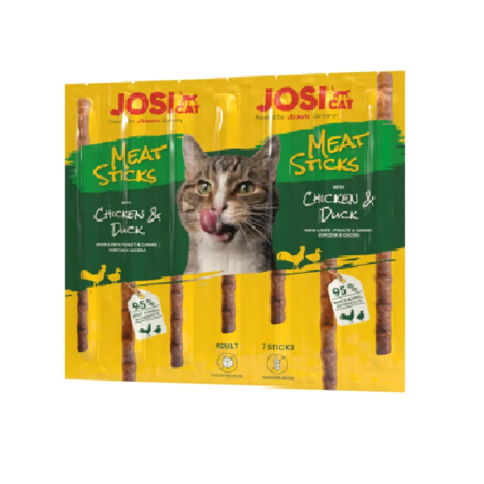 تشویقی مدادی گربه جوسرا جوسی مرغ و اردک Josera Josi Cat Meat Sticks Chicken & Duck