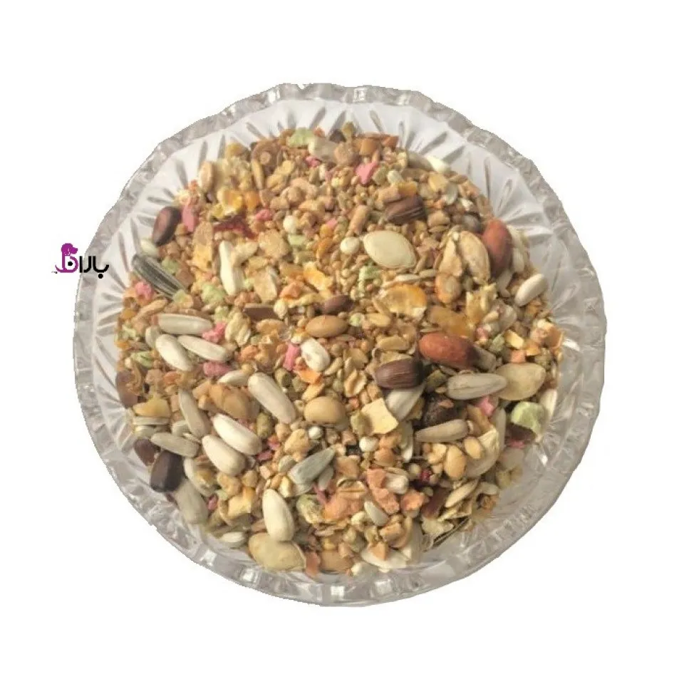 غذای عروس هلندی، طوطی برزیلی و رزیلا اوشکایا