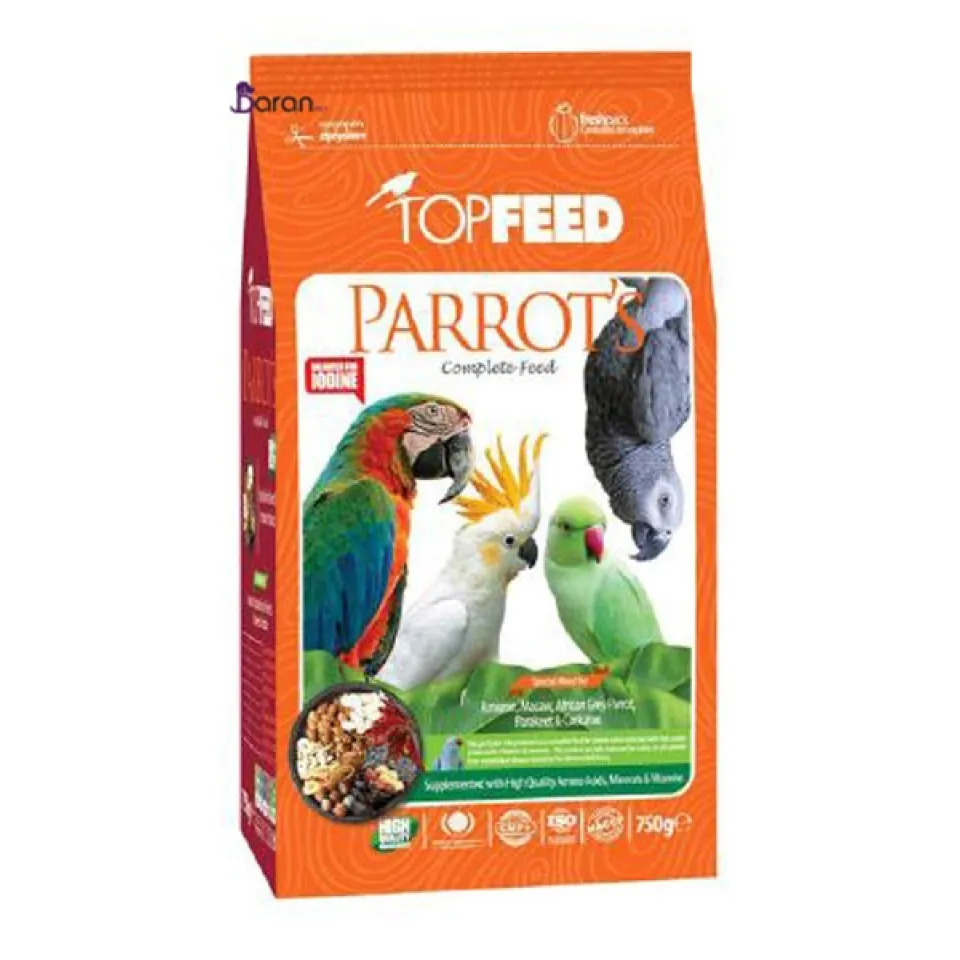 غذای آجیلی پرندگان تاپ فید top feed
