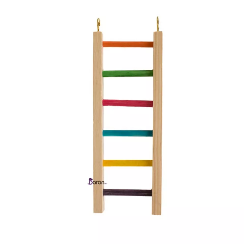 اسباب بازی نردبان رنگی مخصوص پرندگان