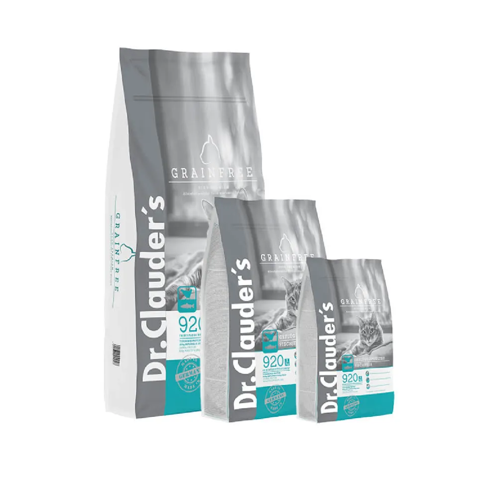 غذا خشک گربه بالغ دکتر کلادرز بدون غلات  Dr.Clauder's High Premium Adult Grainfree 10kg