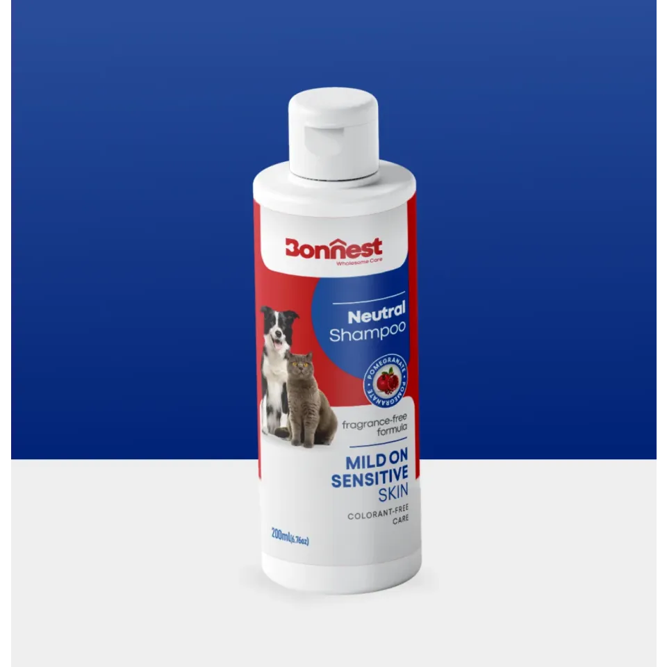شامپو بدون رایحه گربه و سگ بونست Bonnest Cat & Dog Shampoo،