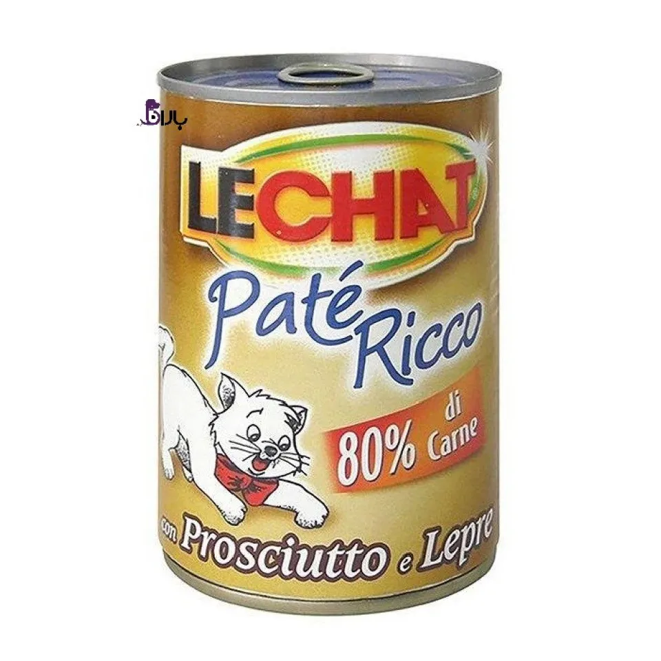 کنسرو گربه گوشت خرگوش و ژامبون لچت (400 گرم)
