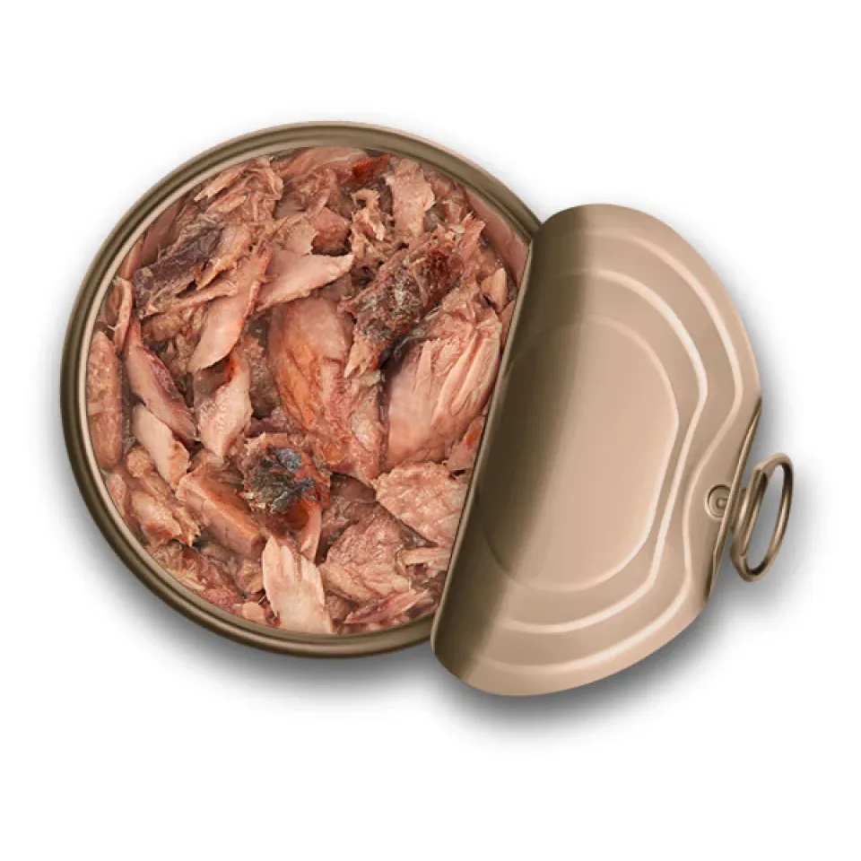 کنسرو شسیر سیلور مرغ در سس : Schesir Chicken in broth 70g in can