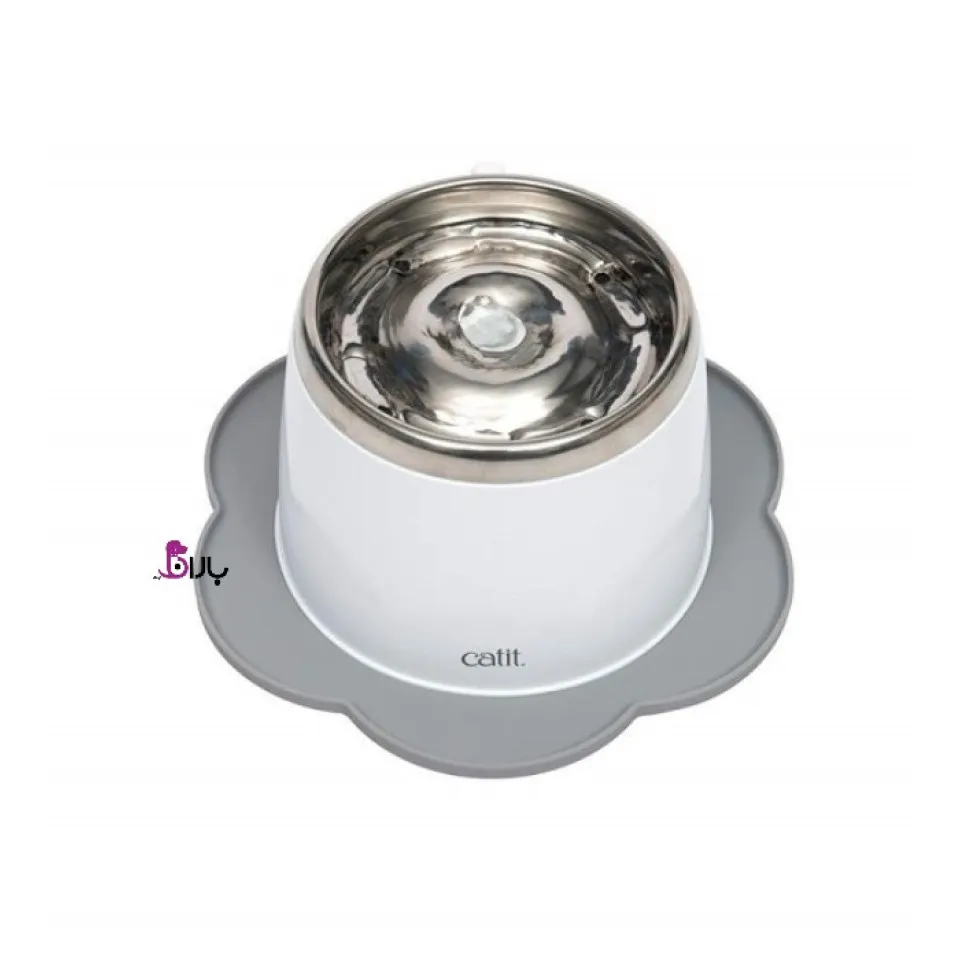 ظرف آبخوری اتوماتیک استیل مخصوص سگ و گربه (2 لیتری)