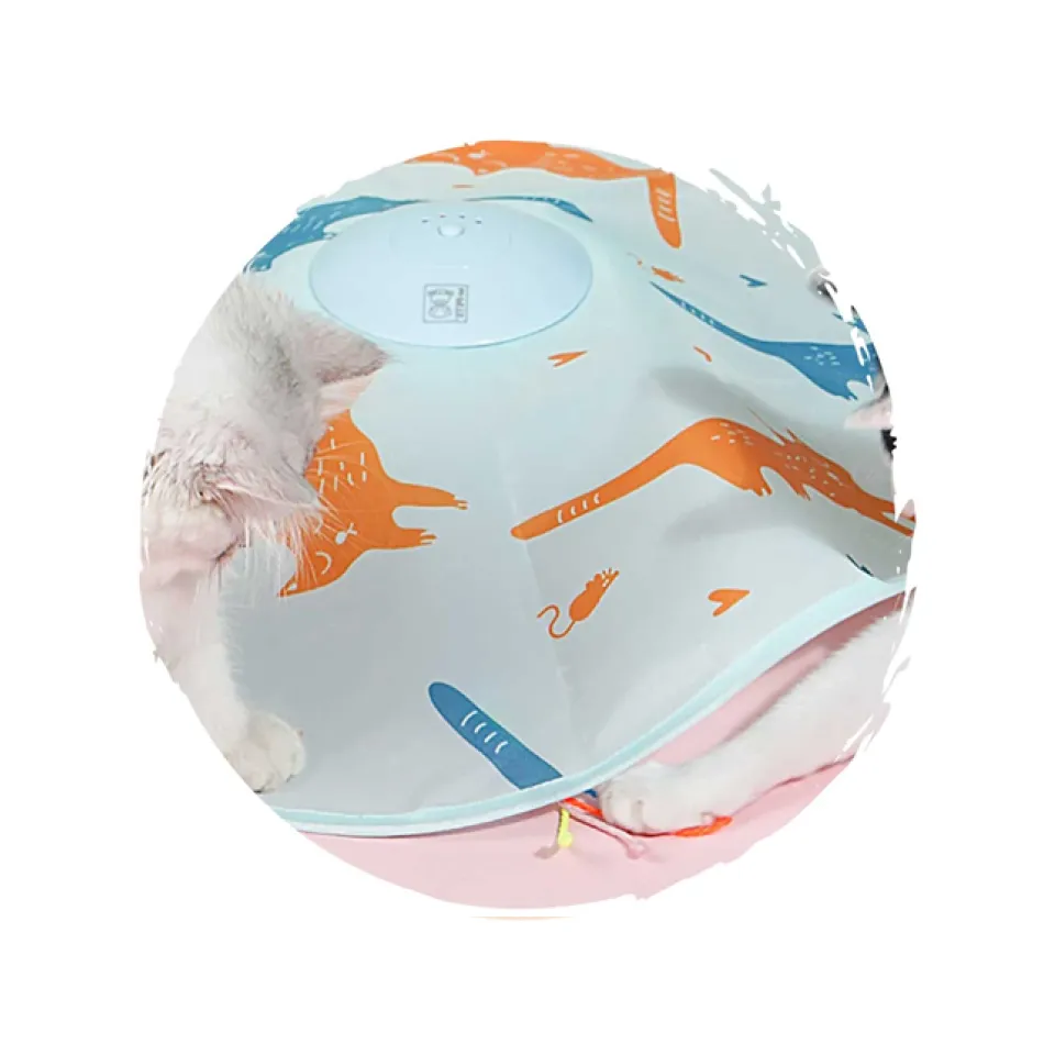 اسباب بازی گربه رباتیک چرخان Sirius Electric Smart Rotating Funny Cat Turntable Toy 