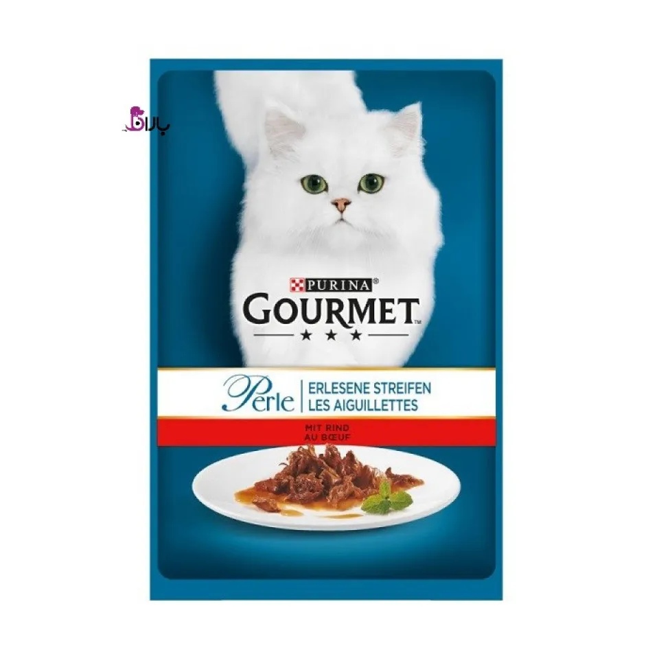 پوچ گربه گورمه پرله گاو بیف (85 گرم)
