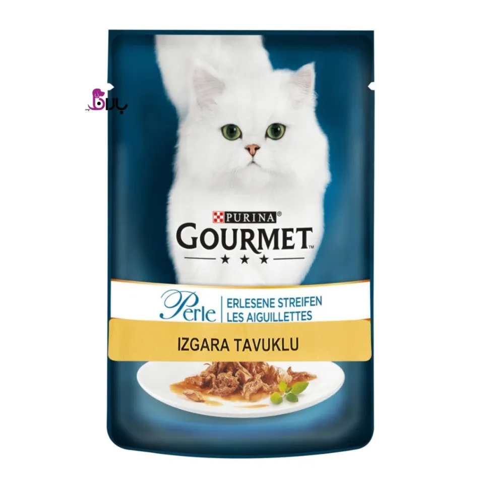 پوچ گربه گورمه پرله مرغ (85 گرم) 