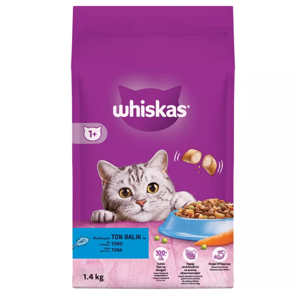 غذای گربه ویسکاس حاوی تن ماهی 3/8 کیلوگرم