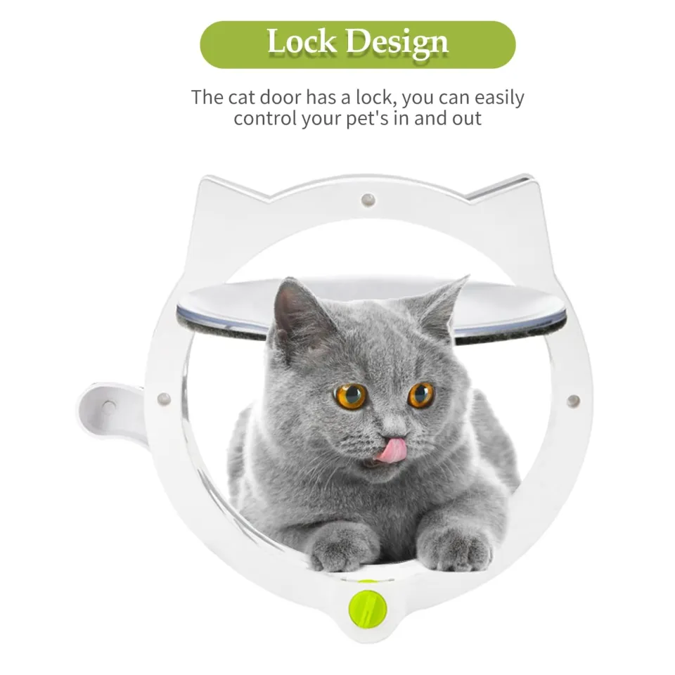 درب تردد وارداتی طرح گربه Cat Flap Door