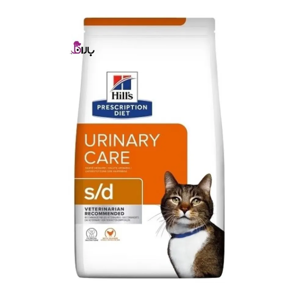 غذای خشک گربه هیلز مدل Urinary Care S/D با طعم مرغ