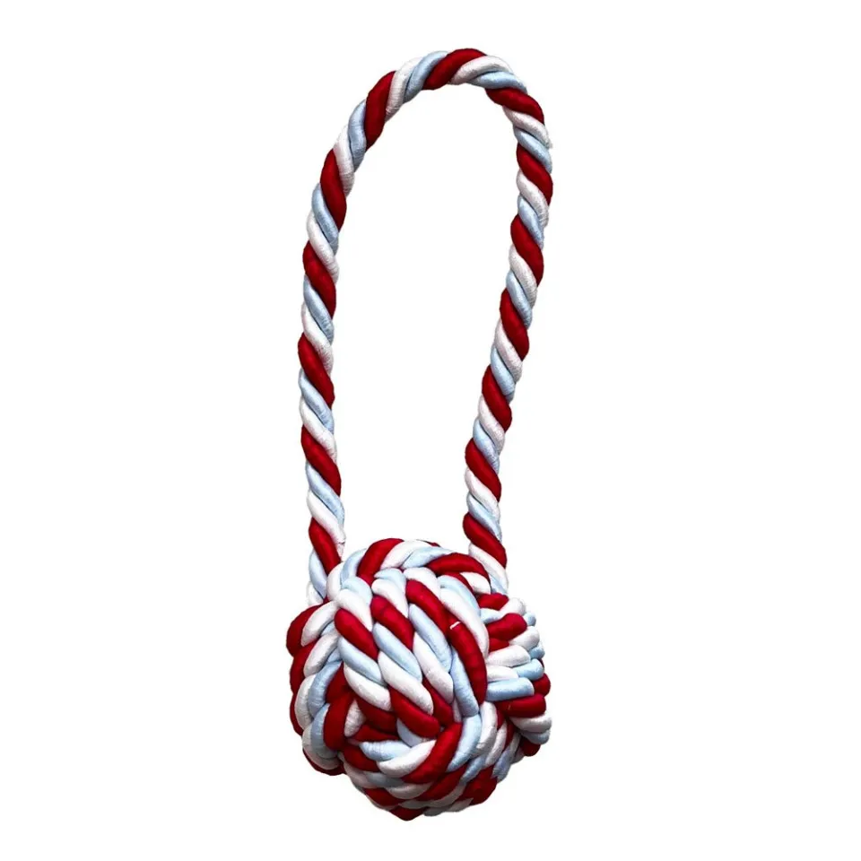 توپ دسته دار طنابی با بند کوتاه برند زاریکس Zarix Rope Ball on Short Loop