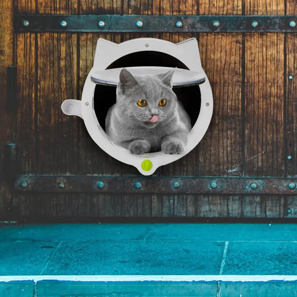 درب تردد وارداتی طرح گربه Cat Flap Door