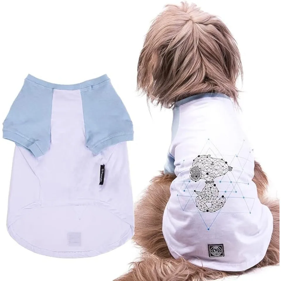 لباس سگ طرح اسنوپی ZoozPets Snoopy T-Shirt (Graphite/Hug)