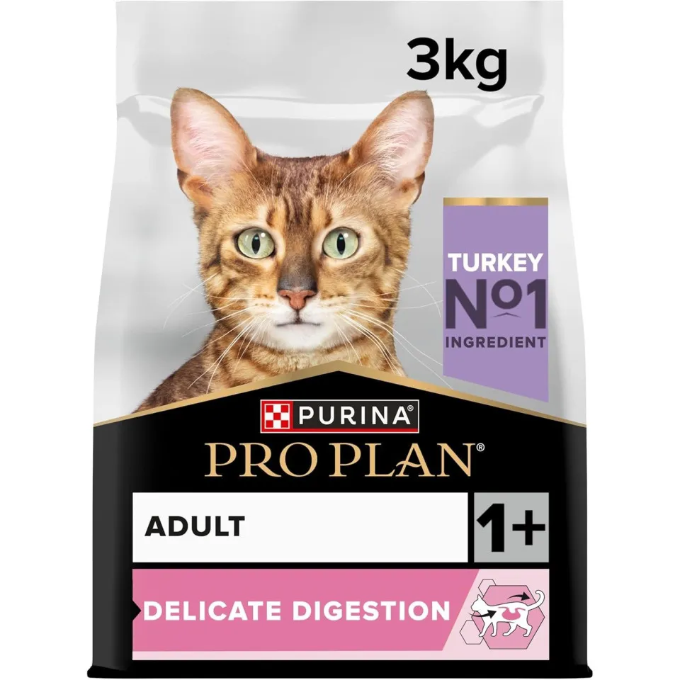 غذای گربه حساس و بدغذا پروپلان Purina Pro Plan Cat Food Delicate With OptiDigest 3kg