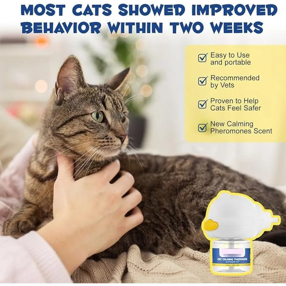 کیت دیفیوزر گربه اویمال Oimmal Calming Pheromone Diffuser Kit 