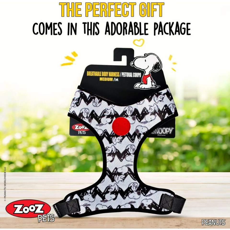 هارنس شکمی سگ طرح اسنوپی ZOOZ PETS Snoopy Dog Harness 