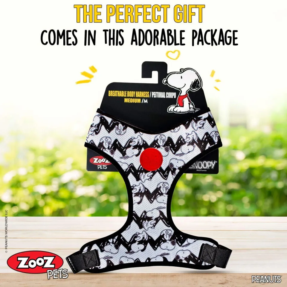 هارنس شکمی سگ طرح اسنوپی ZOOZ PETS Snoopy Dog Harness 