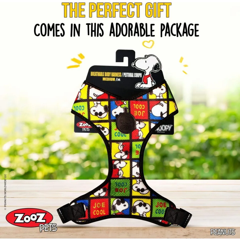 قلاده شکمی سگ طرح اسنوپی ZOOZ PETS Snoopy Dog Harness 