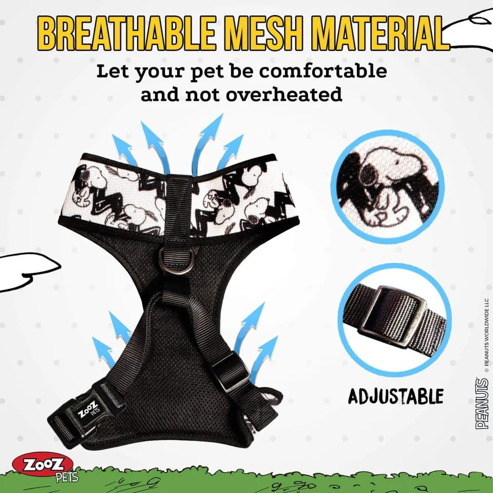 هارنس شکمی سگ طرح اسنوپی ZOOZ PETS Snoopy Dog Harness 