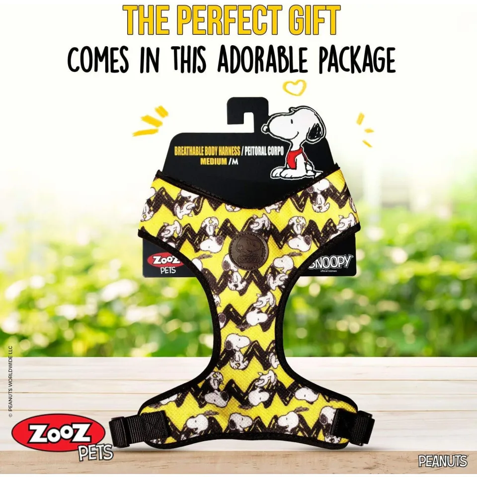 هارنس شکمی سگ طرح اسنوپی ZOOZ PETS Snoopy Dog Harness 