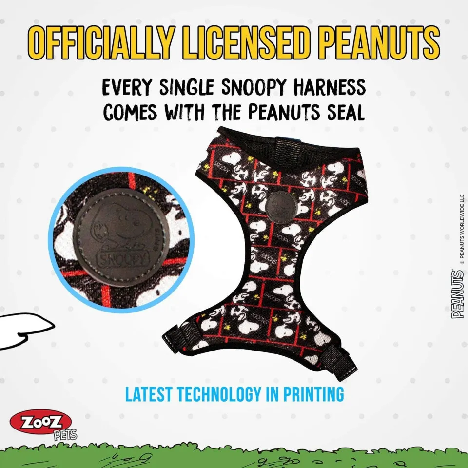 هارنس شکمی سگ طرح اسنوپی ZOOZ PETS Snoopy Dog Harness 