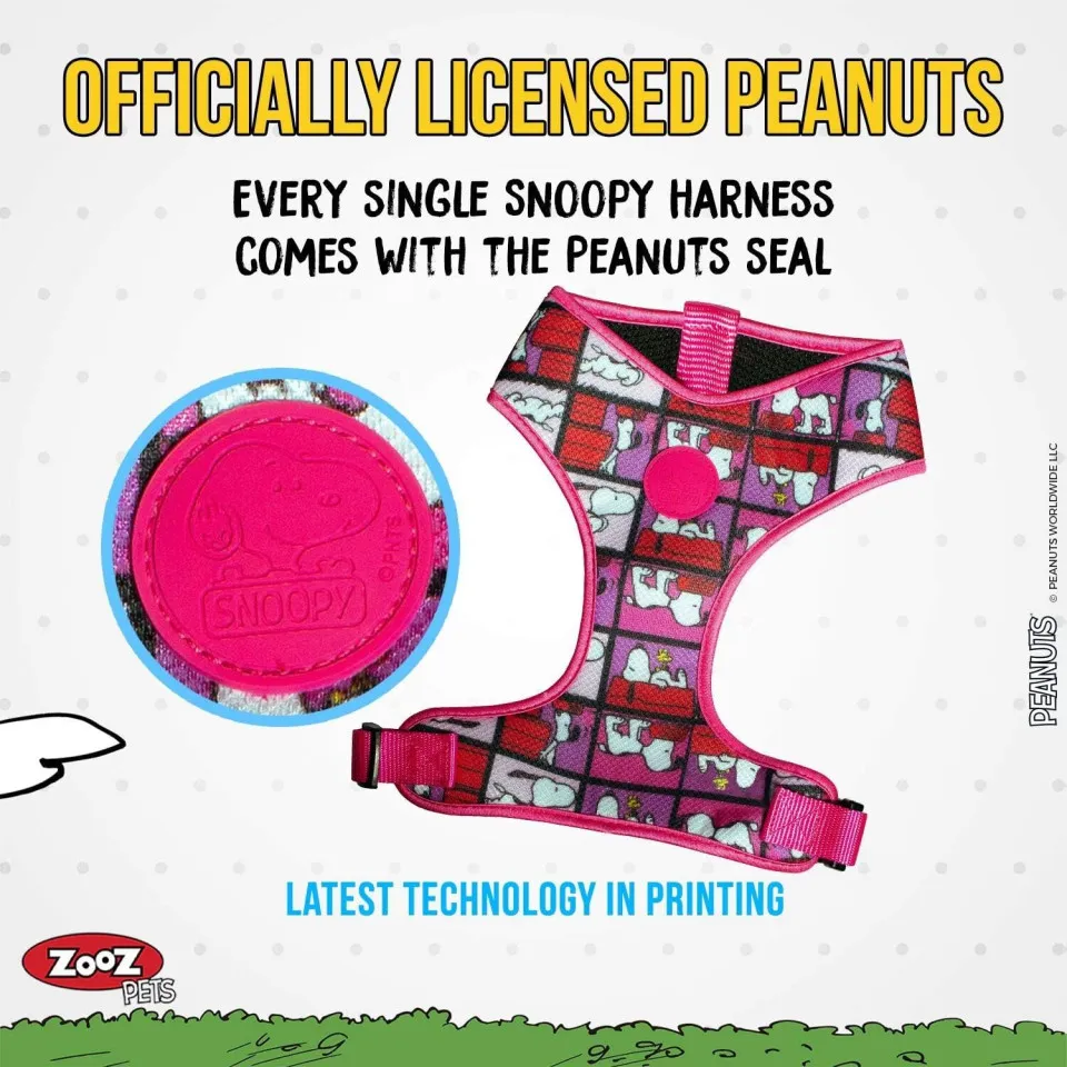 هارنس شکمی سگ طرح اسنوپی ZOOZ PETS Snoopy Dog Harness 