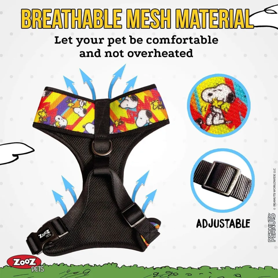 هارنس شکمی سگ طرح اسنوپی ZOOZ PETS Snoopy Dog Harness 