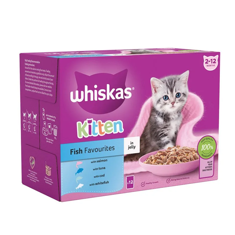  Whiskas Kitten Wet Cat Food 