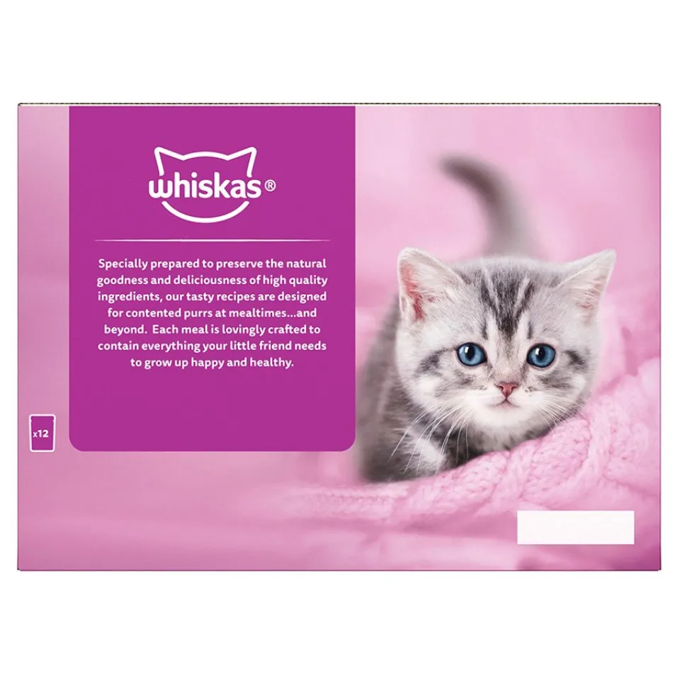  Whiskas Kitten Wet Cat Food 