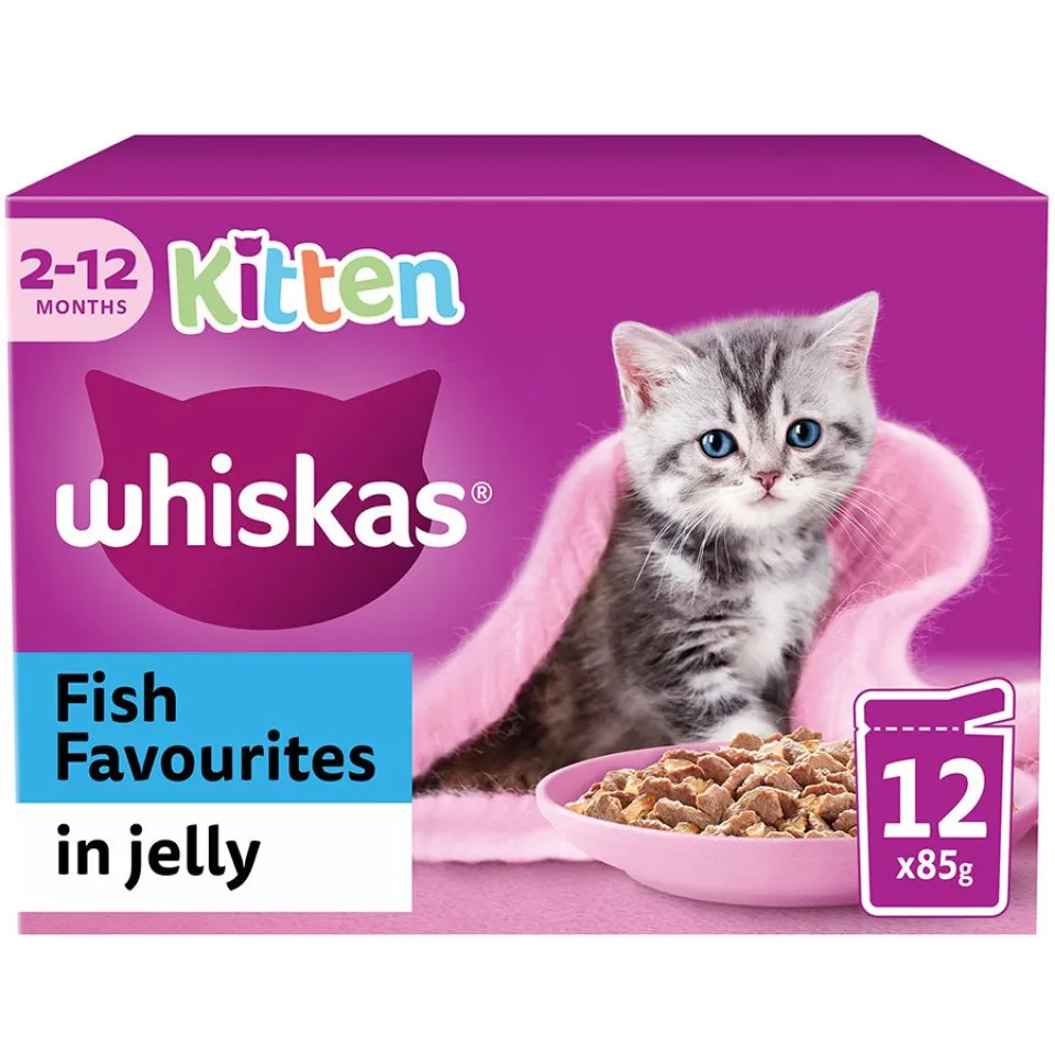  Whiskas Kitten Wet Cat Food 