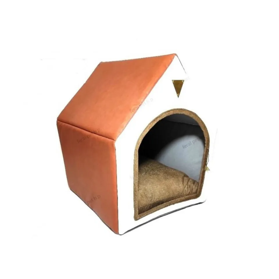 لانه سگ کوچک و گربه طرح کلبه Cottage Design Pet House