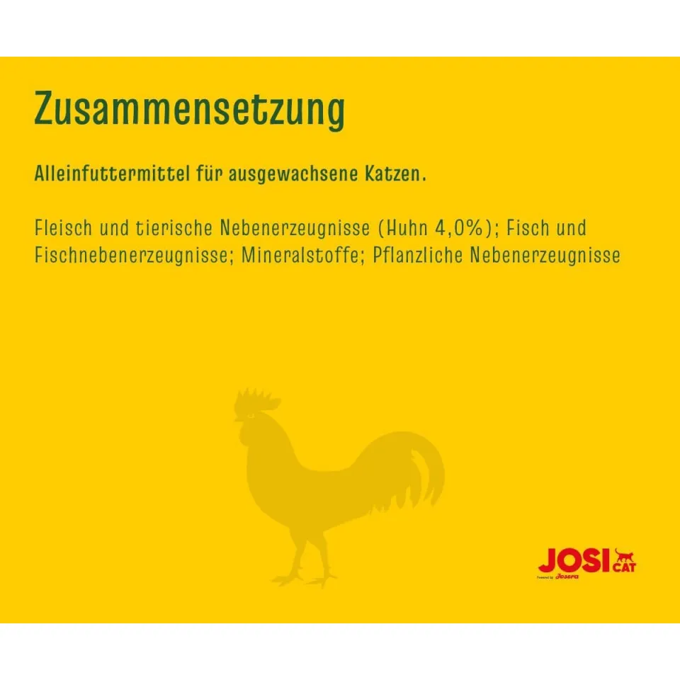 کنسرو گربه جوسرا جوسی مرغ در ژله Josera Josi Cat Chicken in Jelly 