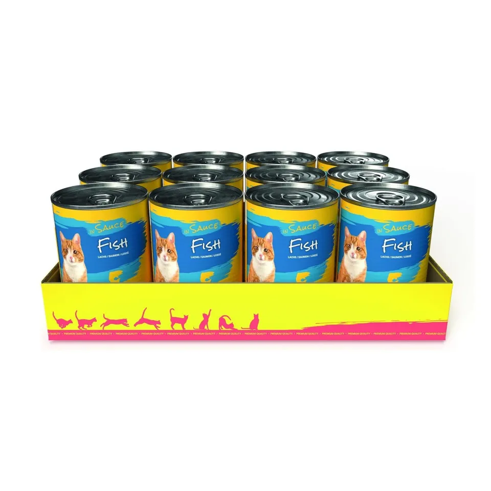 کنسرو گربه جوسرا جوسی ماهی سالمون در سس Josera Josi Cat Fish in Sauce 