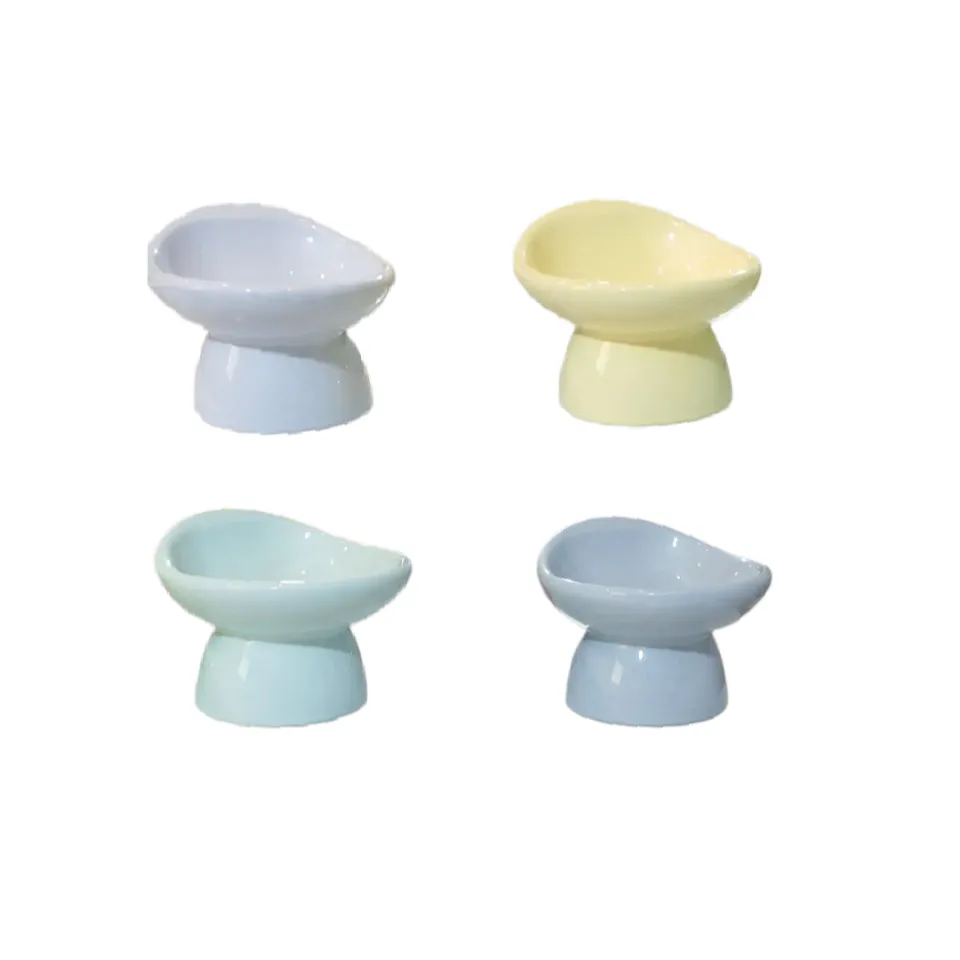 ظرف سرامیکی قارچی گربه Mushroom Bowls for Cat