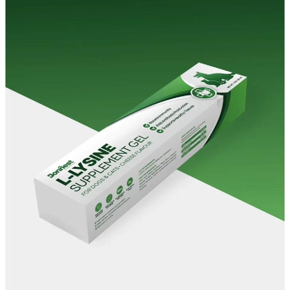 ژل ال-لیسین مخصوص سگ و گربه بونستBonnest L-Lysine Gel-Cats&Dogs-60ml