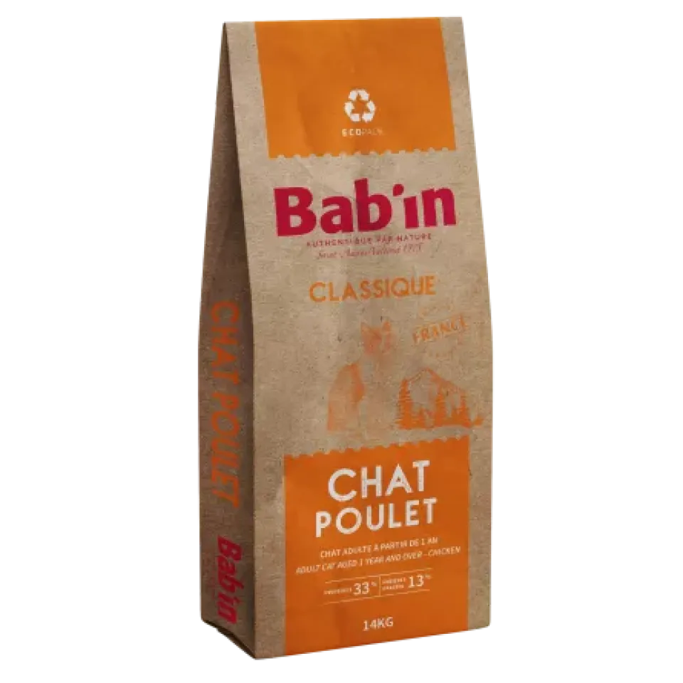 غذای گربه بابین کلاسیک مرغ Babin Classic Chicken