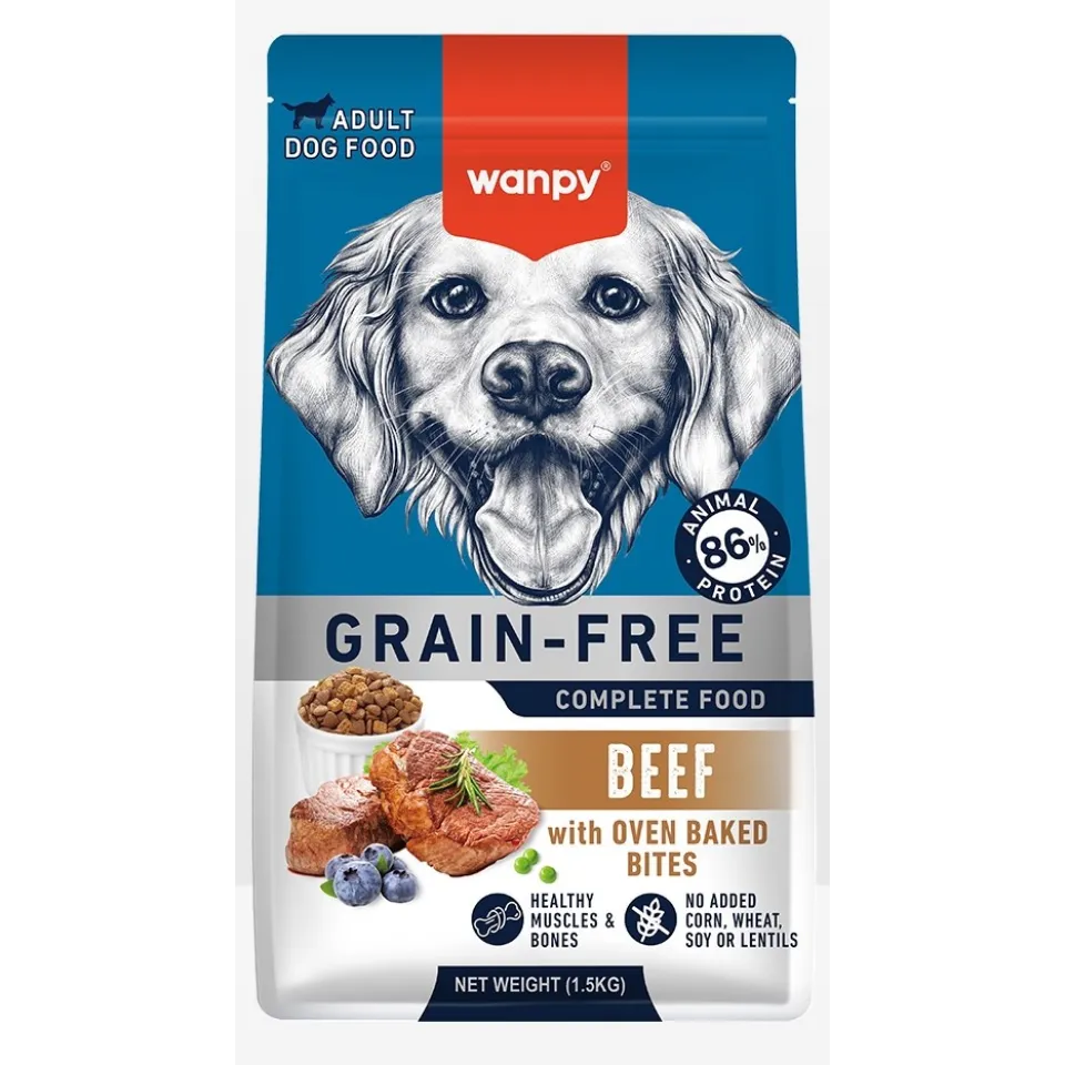 غذای خشک سگ بالغ ونپی گوشت Wanpy Adult Dog Food
