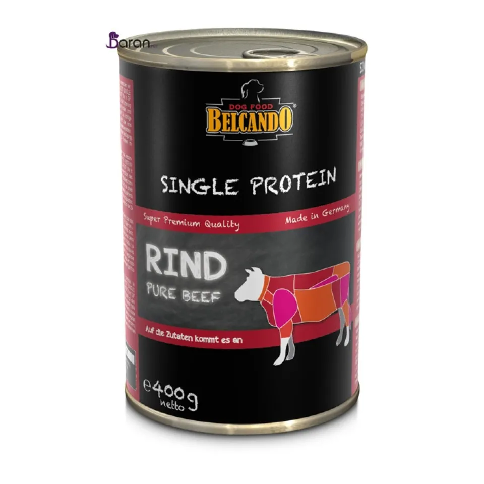کنسرو سگ بلکاندو حاوی گوشت خالص گوساله :: Belcando Single Protein Beef