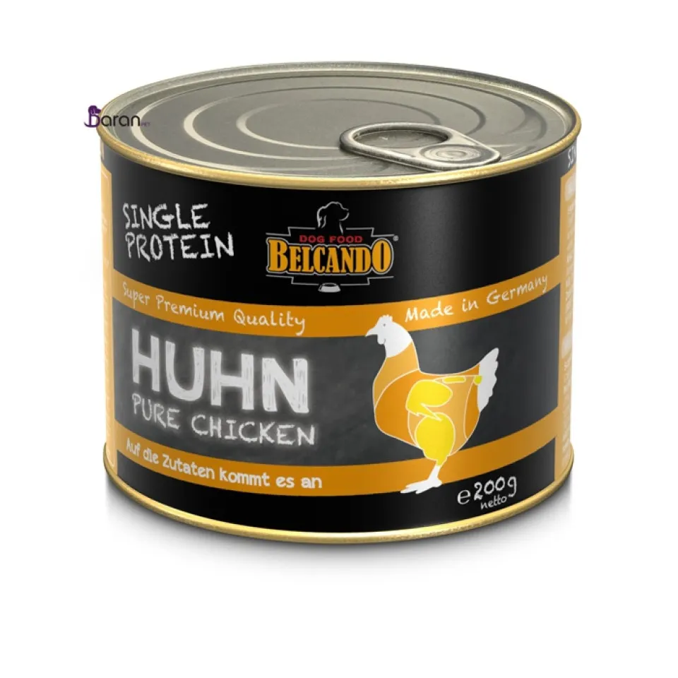 کنسرو سگ بلکاندو حاوی گوشت خالص مرغ :: Belcando Single Protein Chicken