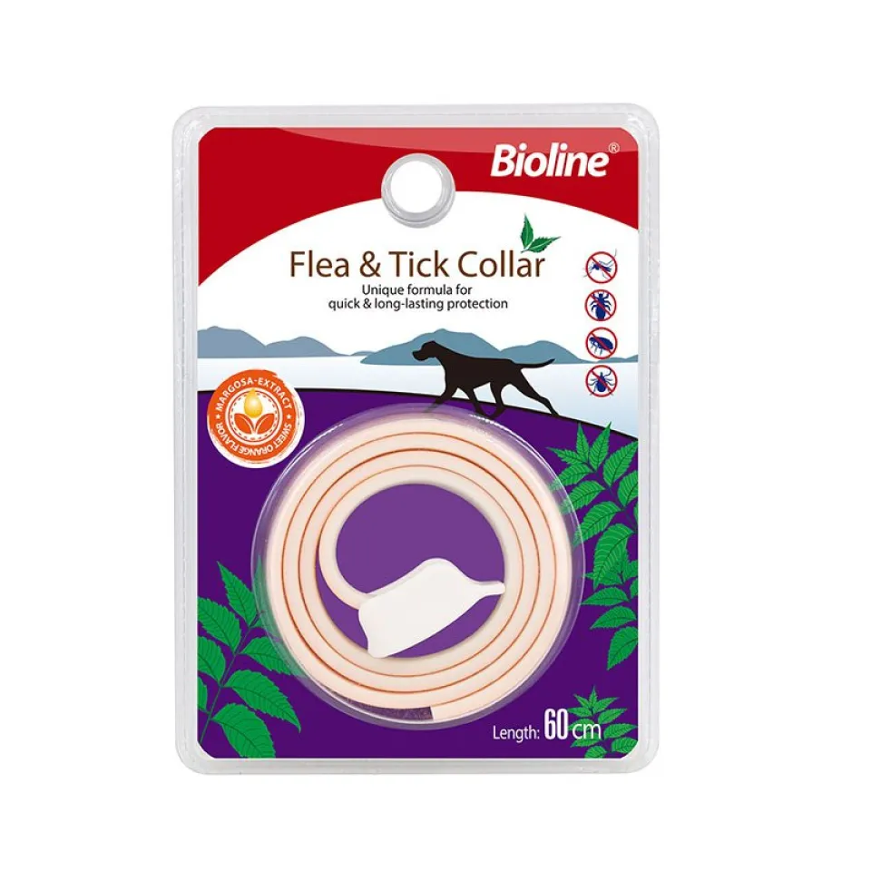 قلاده ضد کک و کنه سگ بایولاین :: Bioline Flea & Tick Collar for Dogs