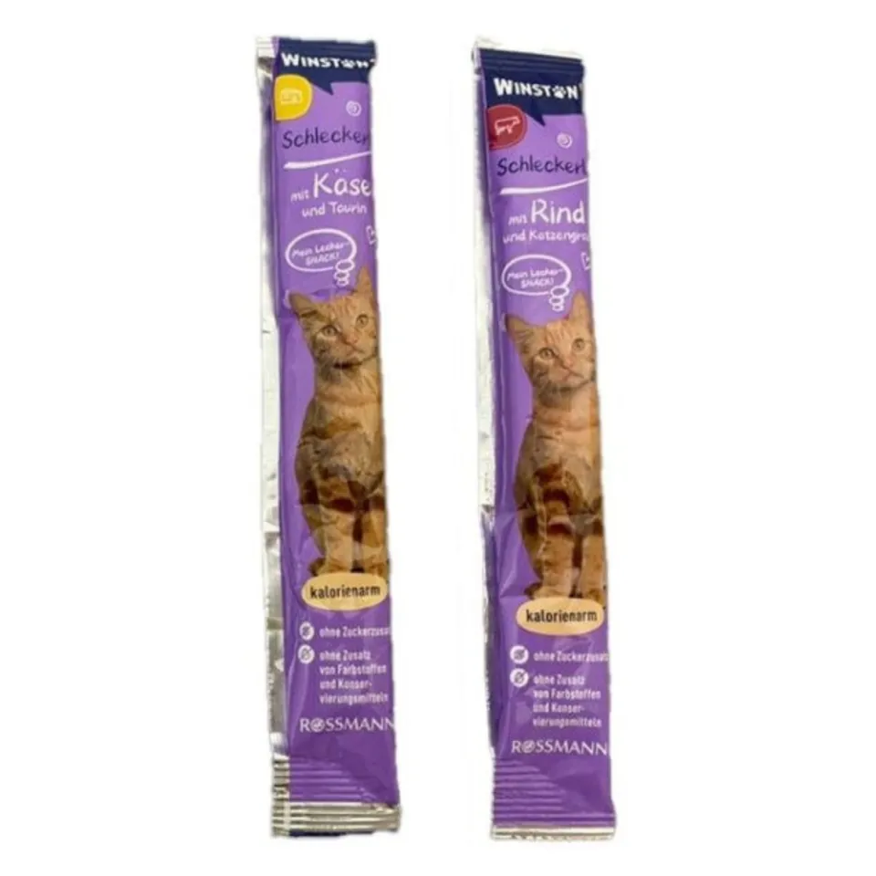 بستنی گربه وینستون گوشت گوساله و پنیر :: Winston with rind katzengras & käse taurin