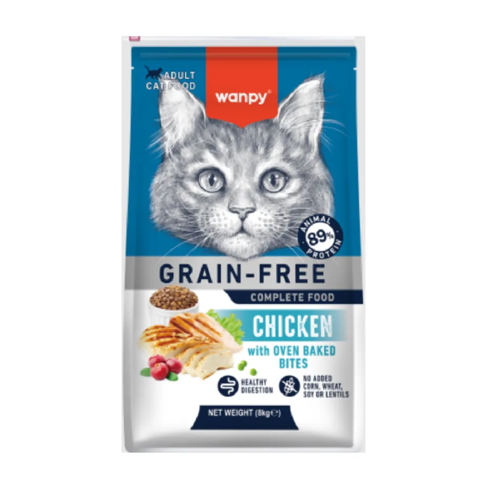 غذای خشک گربه بالغ ونپی مرغ Wanpy Adualt Cat Food Chicken 