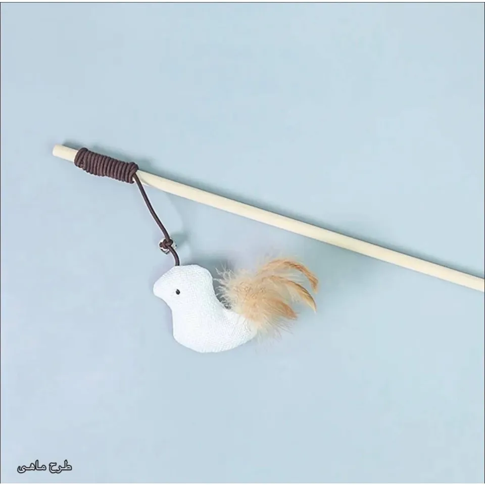 چوب بازی گربه مدل ماهی 