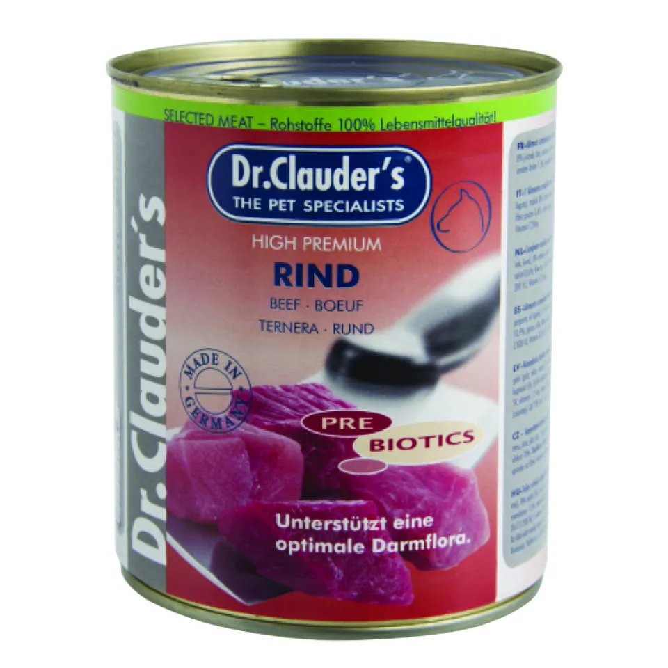 کنسرو سگ دکتر کلادرز حاوی گوشت گاو :: Dr. Clauder's Beef