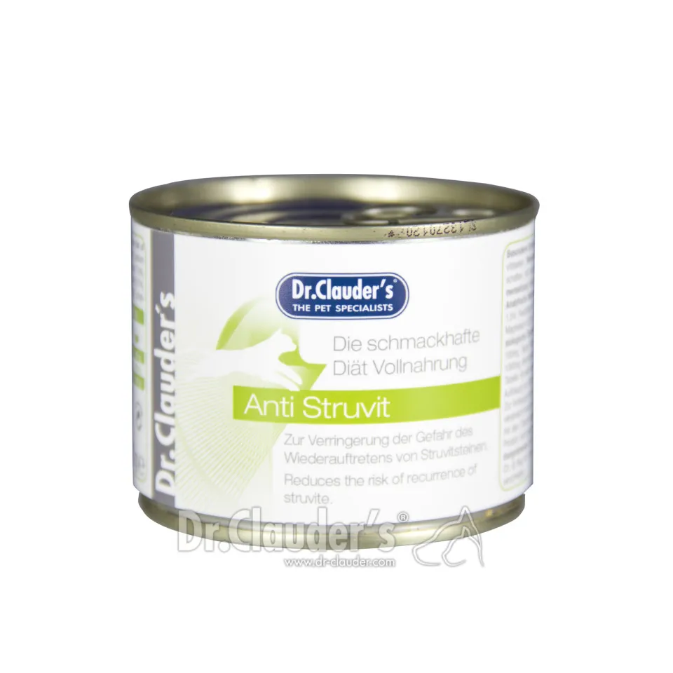 کنسرو گربه دکتر کلادرز با خاصیت سنگ شکنی و جلوگیری از تشکیل سنگ :: Dr. Clauder's Anti Struvit