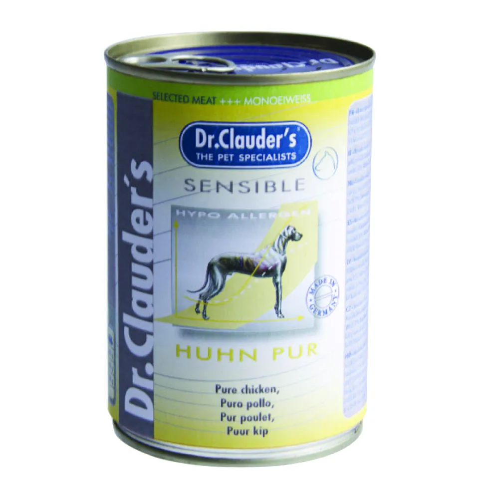 کنسرو سگ دکتر کلادرز حاوی گوشت خالص مرغ :: Dr. Clauder's Sensible Pure Chicken