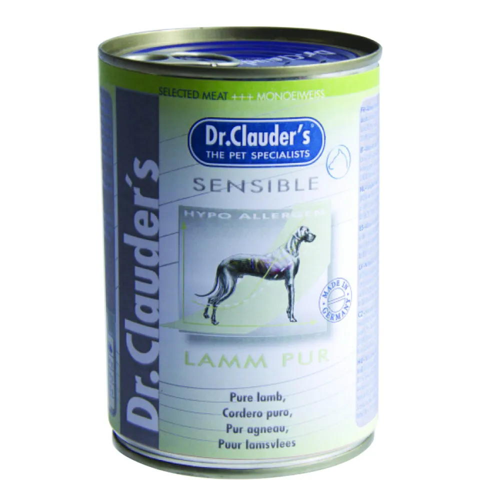 کنسرو سگ دکتر کلادرز حاوی گوشت خالص بره :: Dr. Clauder's Sensible Pure Lamb