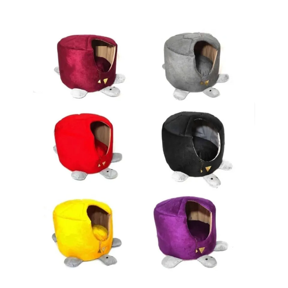 جای خواب سگ کوچک و گربه طرح لاک پشت Turtle Design Pet House