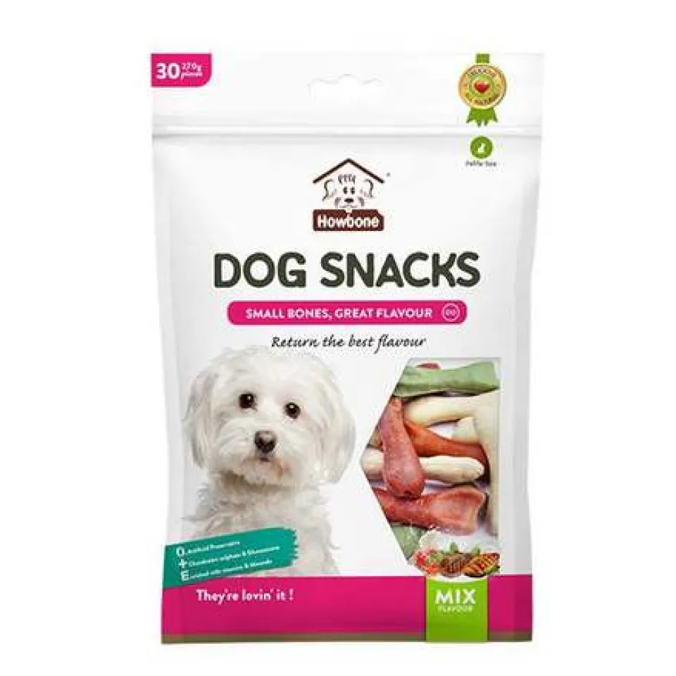 سنک استخوان میکس ویتامینه کوچک :: HOWBONE Small Dog Bone Mix